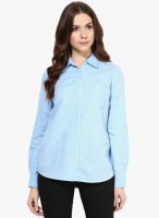 SbuyS Blue Solid Shirt