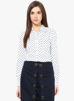 SbuyS White Printed Shirt