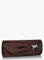 Spice Art Brown Clutch