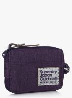 Superdry Purple Glitter Cinda Montana Wallet