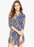 The Vanca Multicoloured Printed Shift Dress