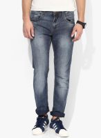 Tom Tailor Beige Mid Rise Slim Fit Jeans