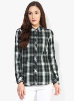 Tommy Hilfiger Green Checked Shirt