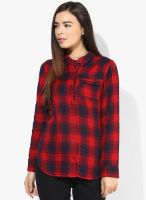 Tommy Hilfiger Red Checked Shirt