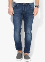 U.S. Polo Assn. Blue Mid Rise Skinny Fit Jeans