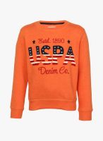 U.S. Polo Assn. Orange Sweatshirt