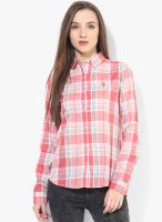 U.S. Polo Assn. Pink Checked Shirt