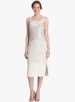 Vero Moda Grey Colored Embellished Shift Dress