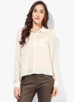 Vero Moda Off White Shirt