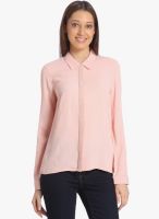 Vero Moda Pink Solid Shirt