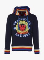 Waves Navy Blue Sweatshirt