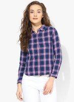 Wrangler Blue Checked Shirt