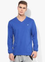 2GO ACTIVE GEAR USA Blue V Neck T-Shirt