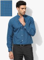 Arrow Blue Checks Regular Formal Shirt