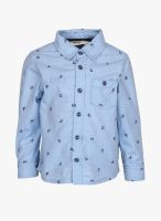 Beebay Blue Casual Shirt