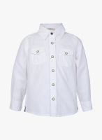 Beebay Off White Casual Shirt