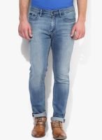 Calvin Klein Jeans Light Blue Mid Rise Skinny Fit Jeans