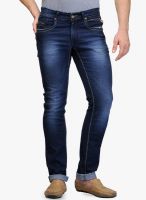 Canary London Blue Mid Rise Slim Fit Jeans