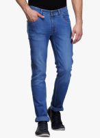 Canary London Blue Mid Rise Slim Fit Jeans