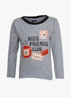 Etodzz Grey Melange T-Shirt