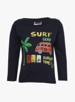 Etodzz Navy Blue T-Shirts