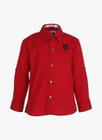 Gini & Jony Red Casual Shirt