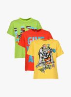 Gkiidz Multicoloured Color T-Shirt