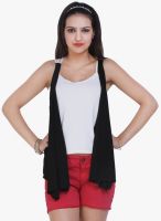 Globus Black Solid Shrug