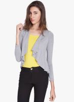 Globus Grey Solid Shrug