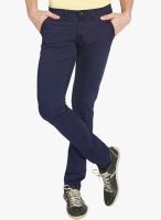 Globus Navy Blue Mid Rise Regular Fit Jeans