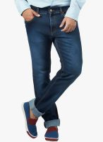 High Star Blue Mid Rise Slim Fit Jeans