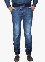 High Star Light Blue Mid Rise Slim Fit Jeans