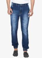 High Star Light Blue Mid Rise Slim Fit Jeans