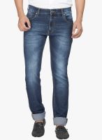 High Star Light Blue Mid Rise Slim Fit Jeans