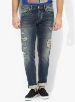 Jack & Jones Blue Slim Fit Jeans (Mike)