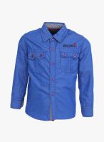 Joshua Tree Blue Casual Shirt