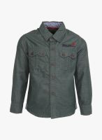 Joshua Tree Green Casual Shirt