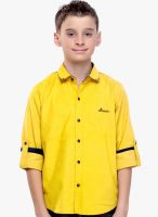 MashUp Yellow Party Shirt