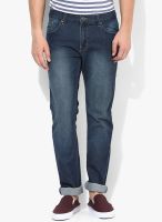 Newport Blue Low Rise Skinny Fit Jeans