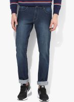 Newport Blue Low Rise Skinny Fit Jeans