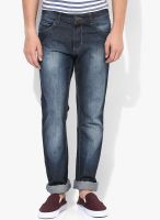 Newport Blue Low Rise Slim Fit Jeans