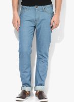 Newport Blue Low Rise Slim Fit Jeans