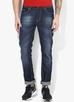 Newport Blue Low Rise Slim Fit Jeans