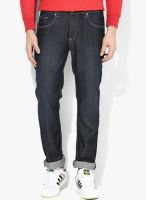 Newport Blue Low Rise Slim Fit Jeans