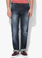 Newport Blue Low Rise Slim Fit Jeans