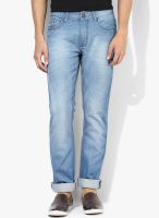 Newport Blue Low Rise Slim Fit Jeans