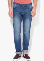 Newport Blue Low Rise Slim Fit Jeans