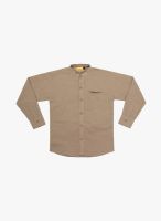 Playdate Beige Casual Shirt