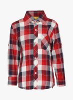 Playdate Red Casual Shirt