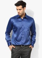 Raymond Blue Regular Fit Formal Shirt